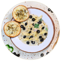 Veg Alfredo White Sauce Penne Pasta