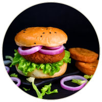 Cheesy Chicken Burger